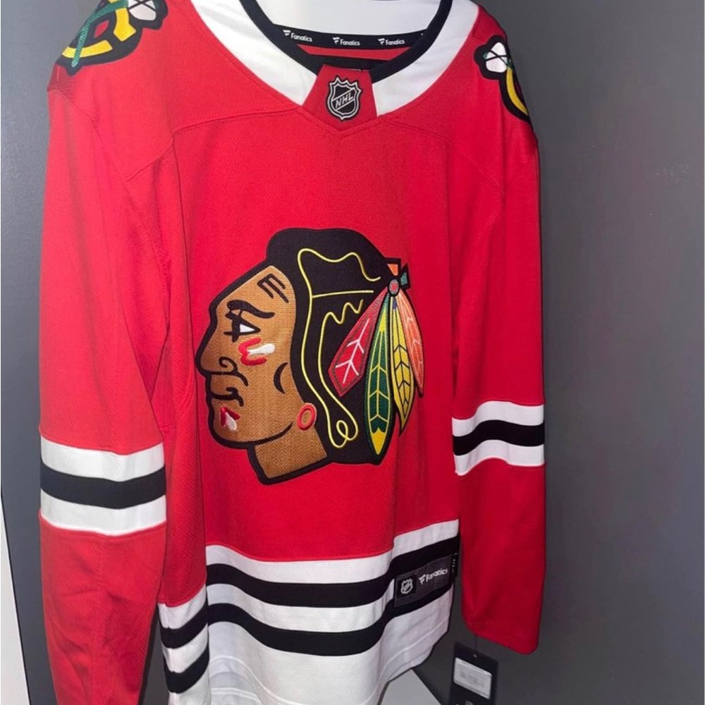 New Red Chicago Blackhawks Jersey